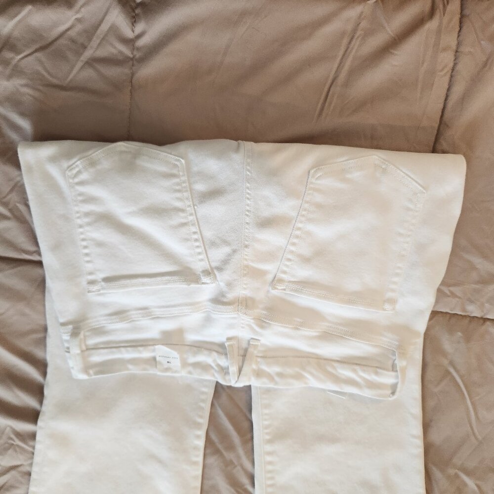 Good American White Good Legs High Rise Flare Jeans Denim - Picture 6 of 13